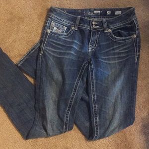 Miss me skinny jeans size 27
